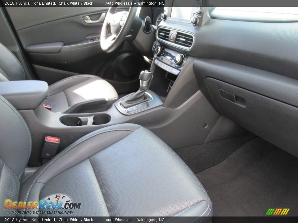 2018 Hyundai Kona Limited Chalk White / Black Photo #12