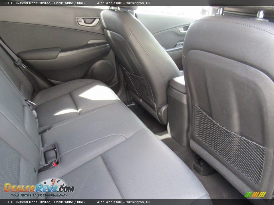 2018 Hyundai Kona Limited Chalk White / Black Photo #13