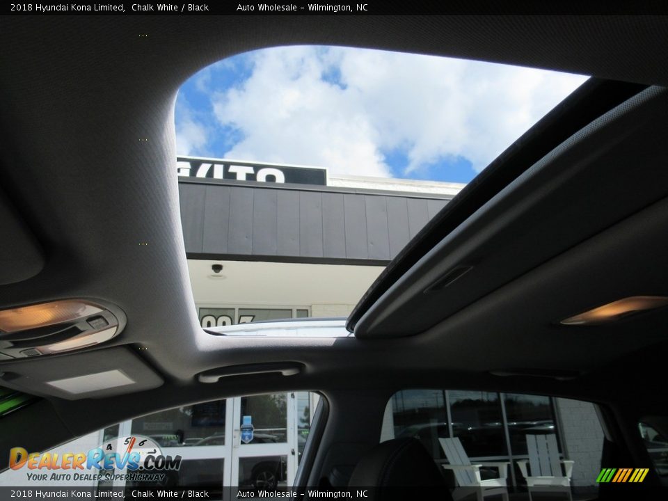 2018 Hyundai Kona Limited Chalk White / Black Photo #14