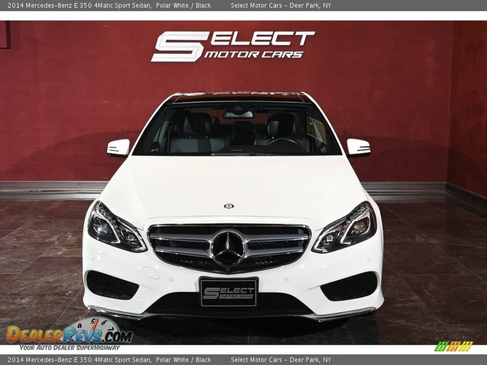 2014 Mercedes-Benz E 350 4Matic Sport Sedan Polar White / Black Photo #2