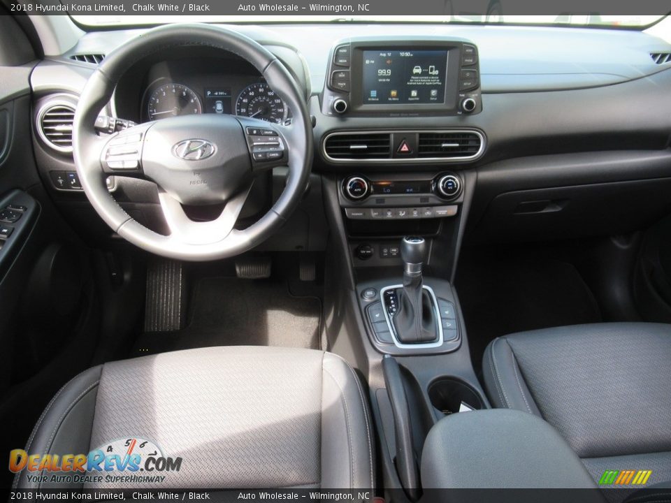 2018 Hyundai Kona Limited Chalk White / Black Photo #15