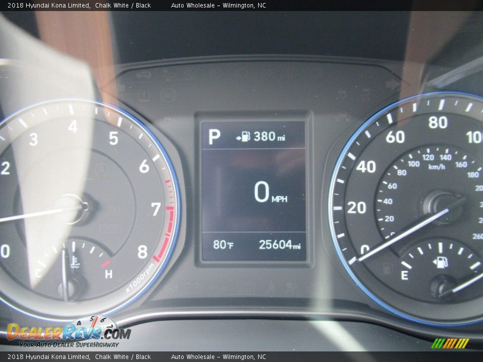 2018 Hyundai Kona Limited Chalk White / Black Photo #16