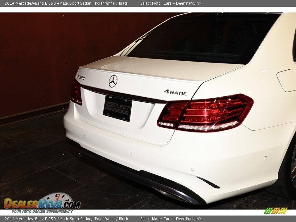 2014 Mercedes-Benz E 350 4Matic Sport Sedan Polar White / Black Photo #5