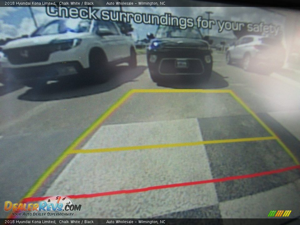 2018 Hyundai Kona Limited Chalk White / Black Photo #18