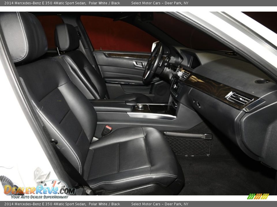 2014 Mercedes-Benz E 350 4Matic Sport Sedan Polar White / Black Photo #13