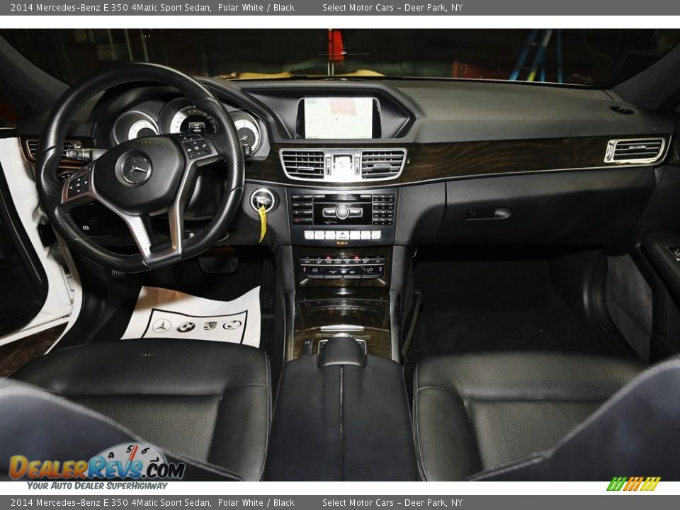 2014 Mercedes-Benz E 350 4Matic Sport Sedan Polar White / Black Photo #17