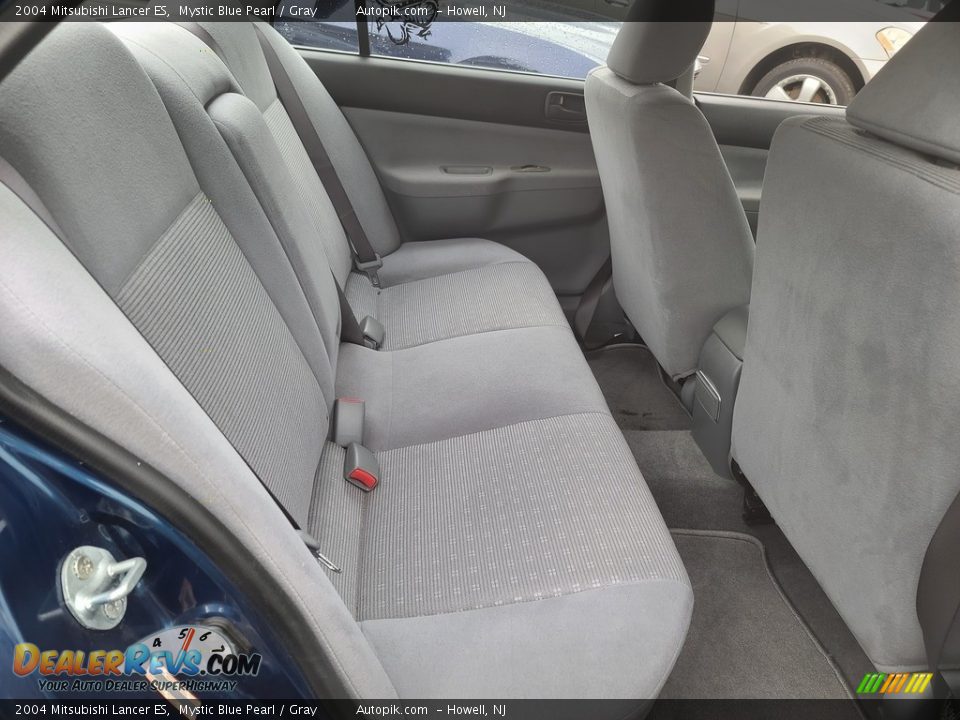 2004 Mitsubishi Lancer ES Mystic Blue Pearl / Gray Photo #15