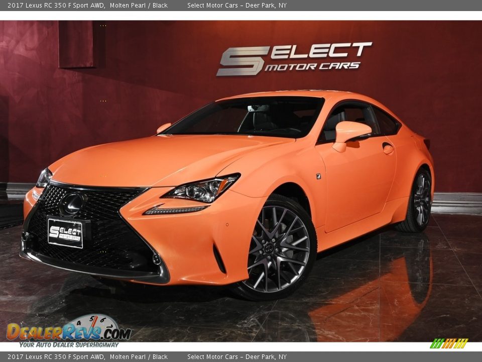 Front 3/4 View of 2017 Lexus RC 350 F Sport AWD Photo #6