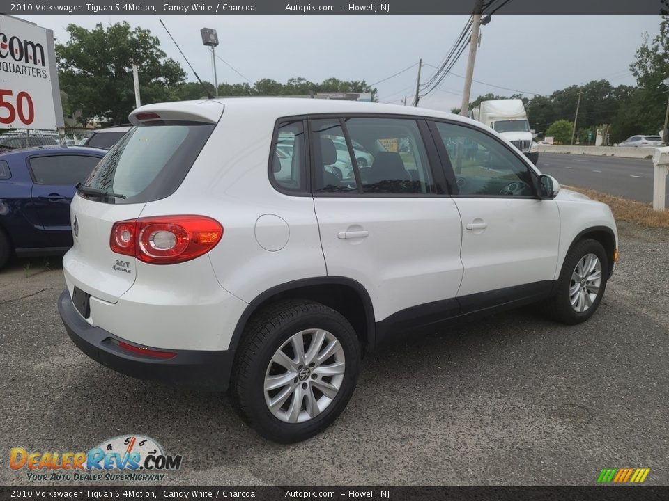 2010 Volkswagen Tiguan S 4Motion Candy White / Charcoal Photo #3