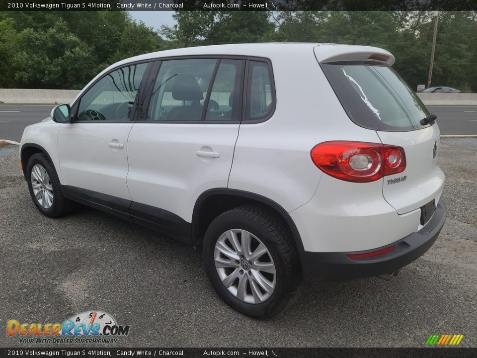 2010 Volkswagen Tiguan S 4Motion Candy White / Charcoal Photo #5