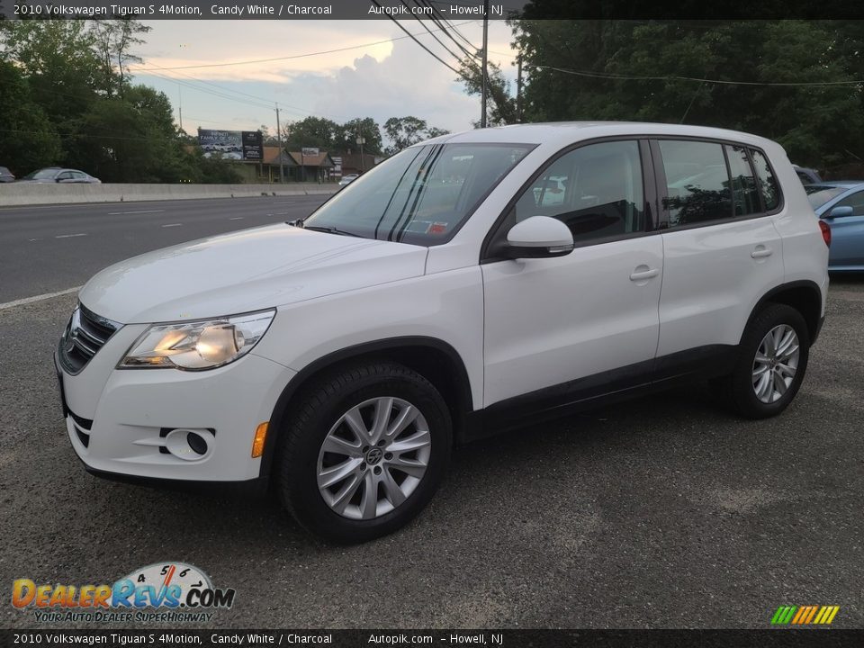 2010 Volkswagen Tiguan S 4Motion Candy White / Charcoal Photo #6