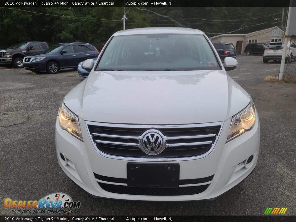 2010 Volkswagen Tiguan S 4Motion Candy White / Charcoal Photo #7