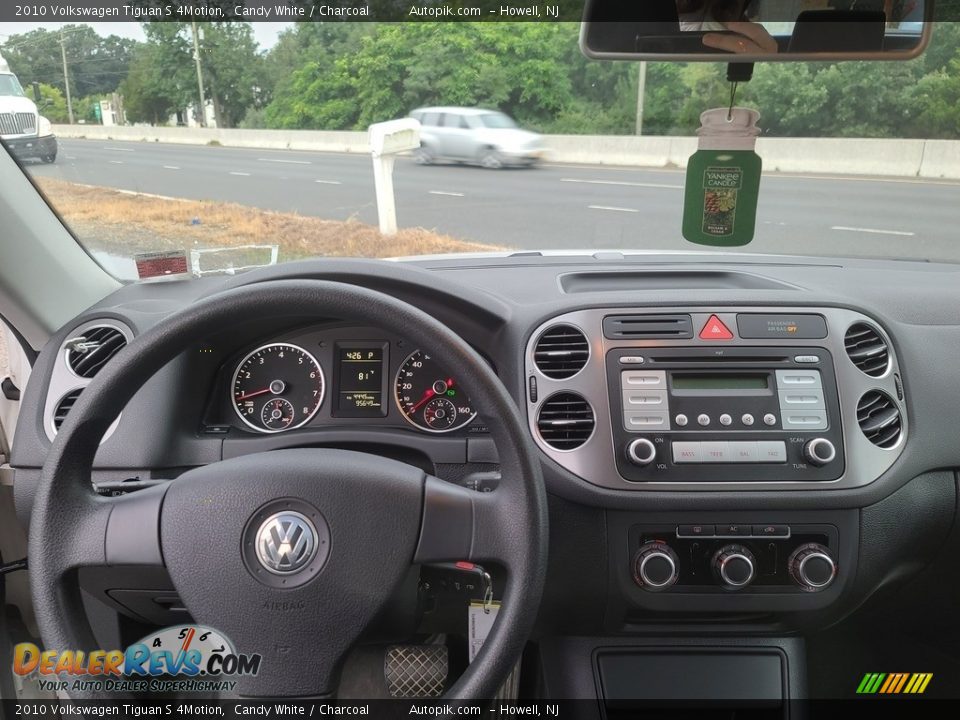 2010 Volkswagen Tiguan S 4Motion Candy White / Charcoal Photo #11