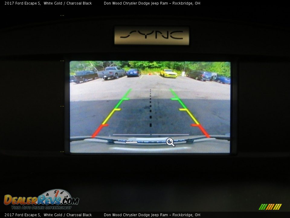 2017 Ford Escape S White Gold / Charcoal Black Photo #2