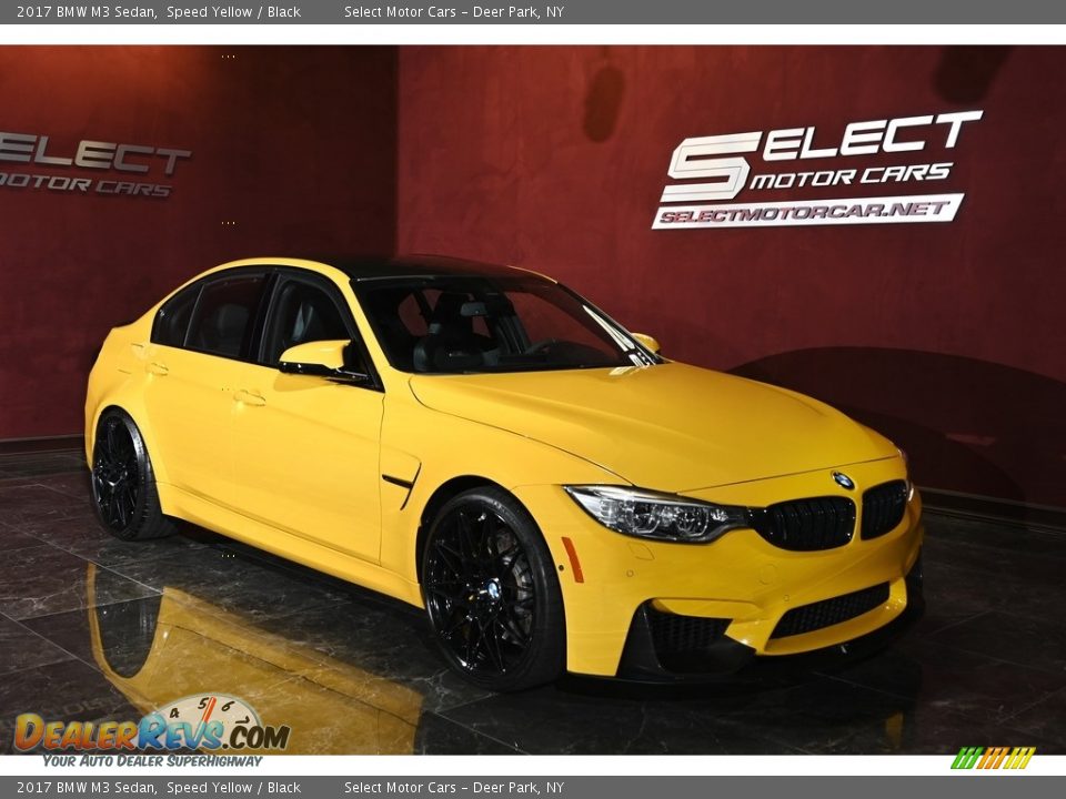 Front 3/4 View of 2017 BMW M3 Sedan Photo #3