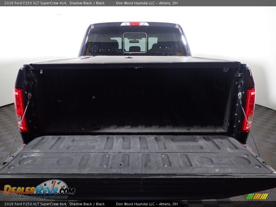 2016 Ford F150 XLT SuperCrew 4x4 Shadow Black / Black Photo #10
