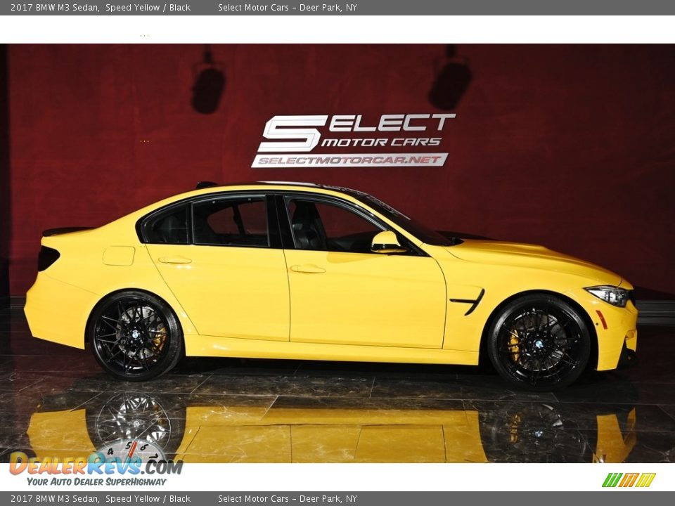 Speed Yellow 2017 BMW M3 Sedan Photo #5