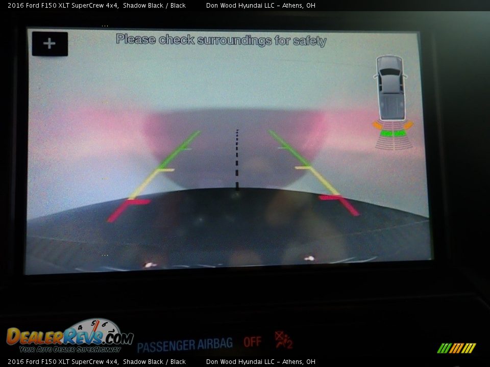 2016 Ford F150 XLT SuperCrew 4x4 Shadow Black / Black Photo #17