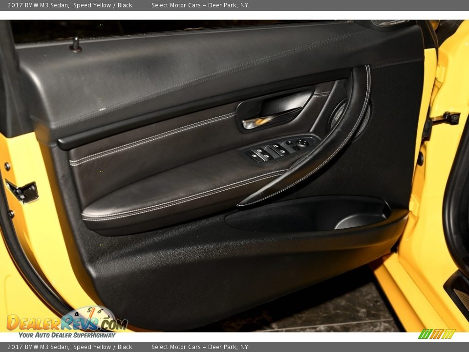 2017 BMW M3 Sedan Speed Yellow / Black Photo #14