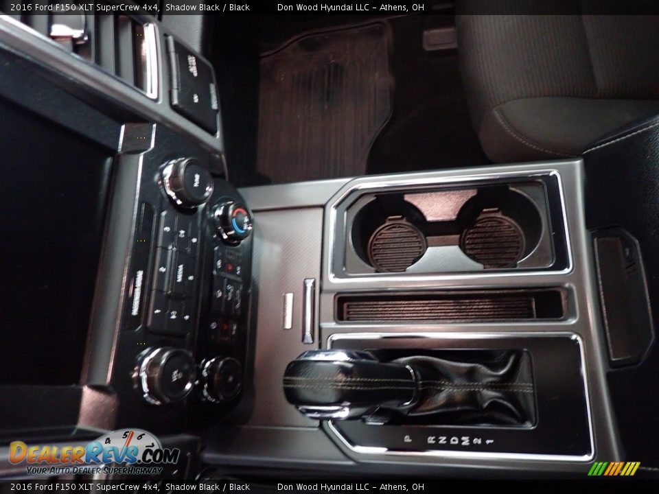 2016 Ford F150 XLT SuperCrew 4x4 Shadow Black / Black Photo #20