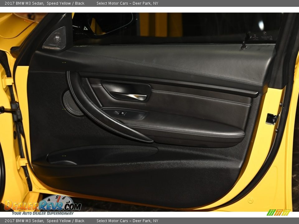 2017 BMW M3 Sedan Speed Yellow / Black Photo #15