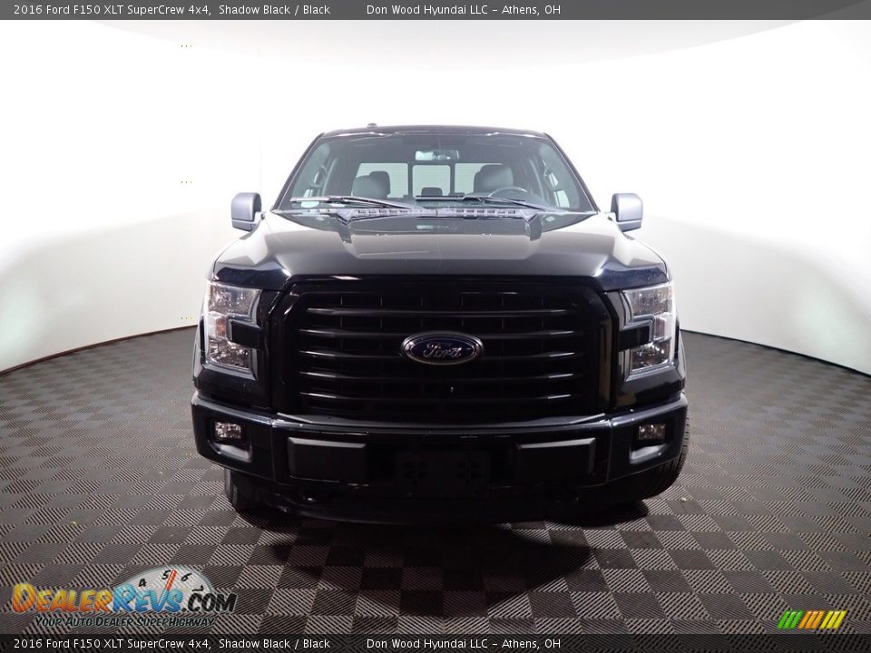 2016 Ford F150 XLT SuperCrew 4x4 Shadow Black / Black Photo #29