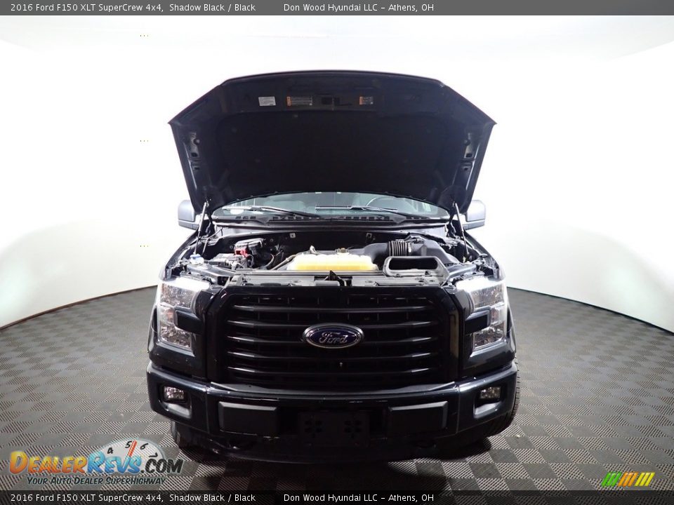 2016 Ford F150 XLT SuperCrew 4x4 Shadow Black / Black Photo #30