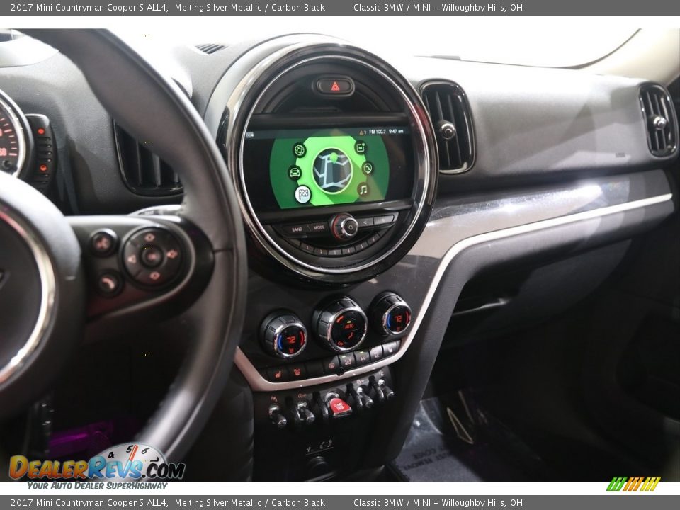 2017 Mini Countryman Cooper S ALL4 Melting Silver Metallic / Carbon Black Photo #9