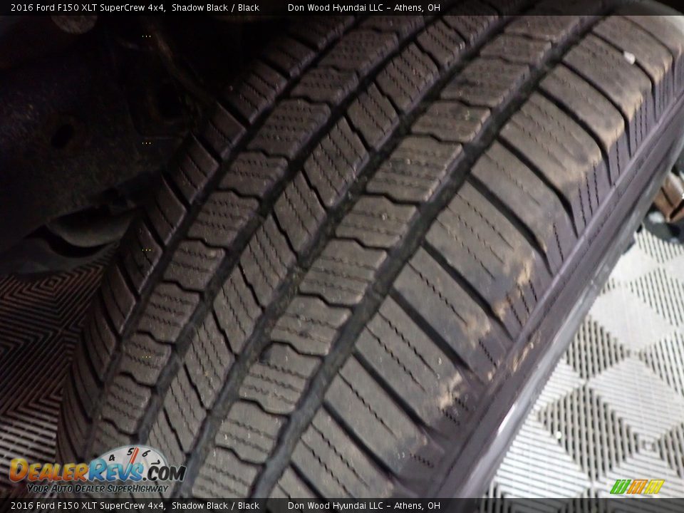 2016 Ford F150 XLT SuperCrew 4x4 Shadow Black / Black Photo #33