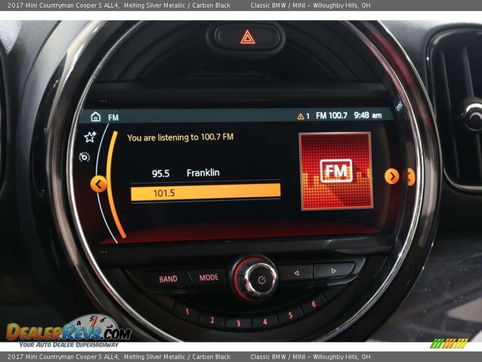 2017 Mini Countryman Cooper S ALL4 Melting Silver Metallic / Carbon Black Photo #12