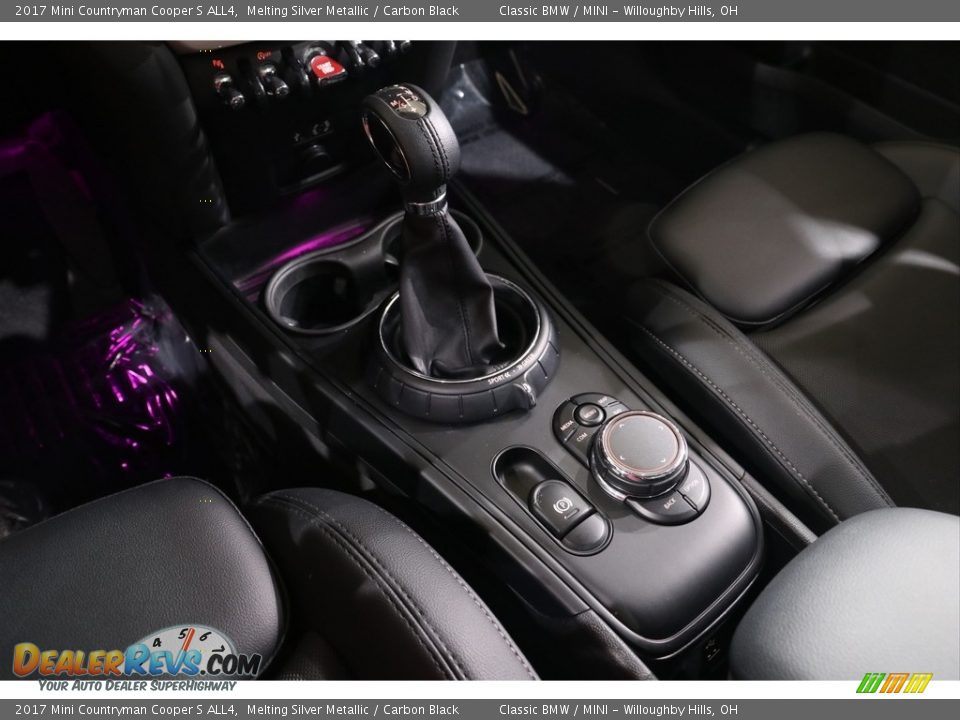 2017 Mini Countryman Cooper S ALL4 Melting Silver Metallic / Carbon Black Photo #16