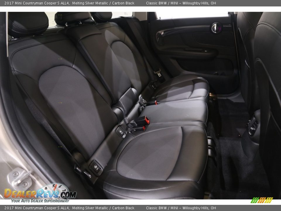 2017 Mini Countryman Cooper S ALL4 Melting Silver Metallic / Carbon Black Photo #19