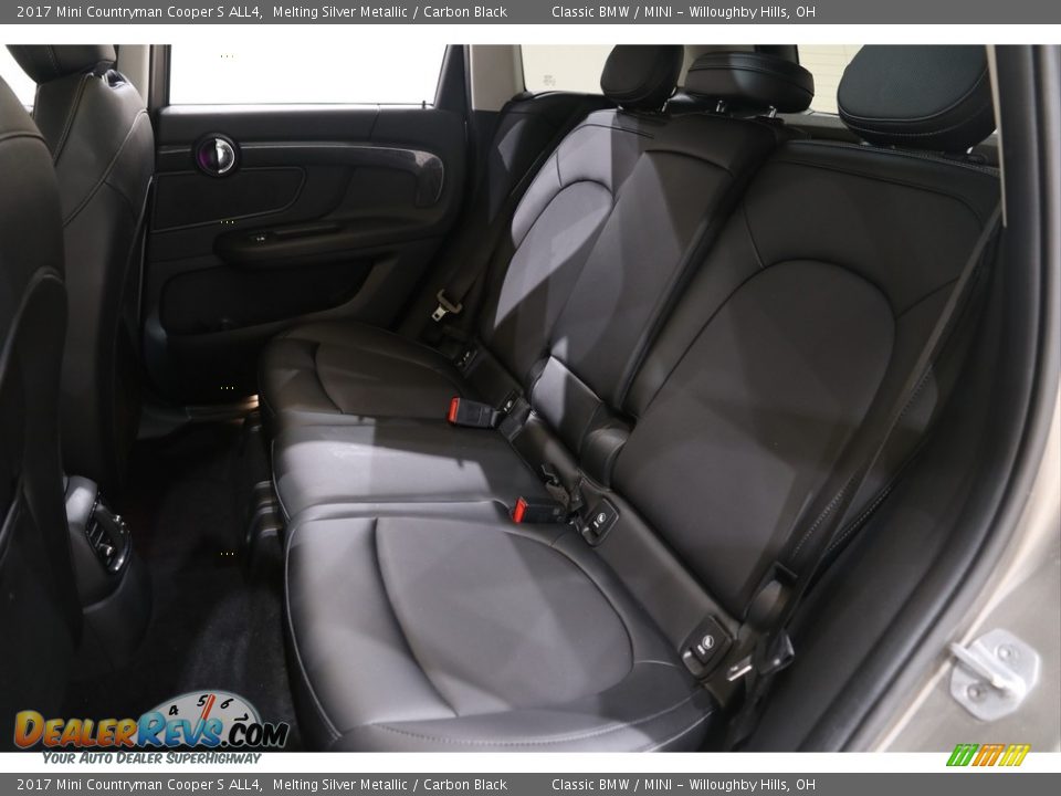 2017 Mini Countryman Cooper S ALL4 Melting Silver Metallic / Carbon Black Photo #20