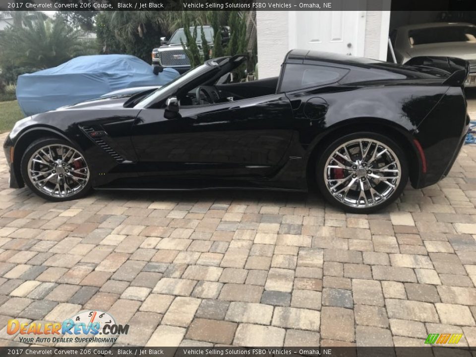 2017 Chevrolet Corvette Z06 Coupe Black / Jet Black Photo #1