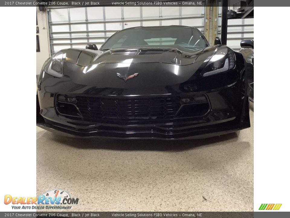 2017 Chevrolet Corvette Z06 Coupe Black / Jet Black Photo #4