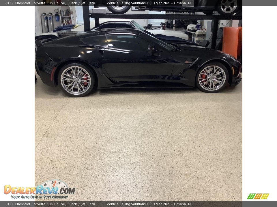 2017 Chevrolet Corvette Z06 Coupe Black / Jet Black Photo #7