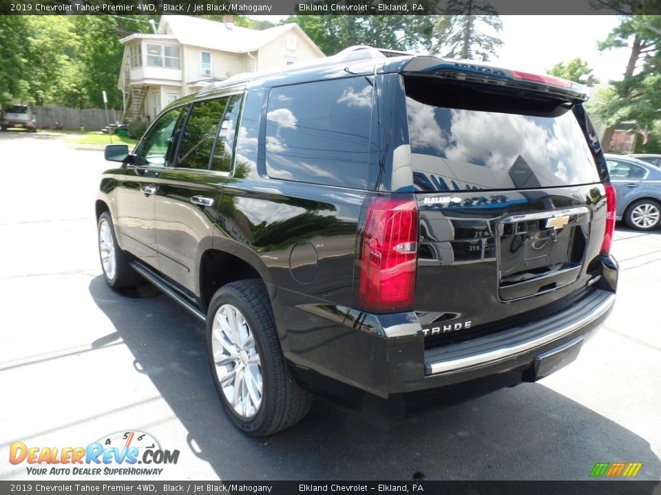 2019 Chevrolet Tahoe Premier 4WD Black / Jet Black/Mahogany Photo #10