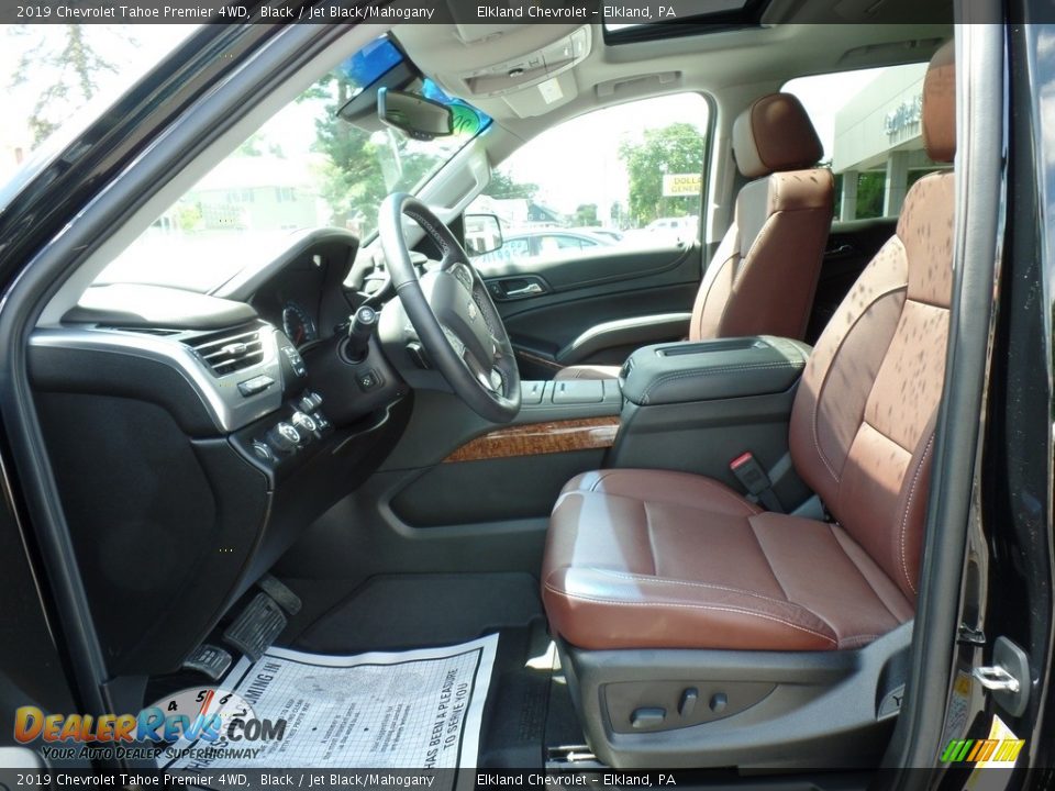 2019 Chevrolet Tahoe Premier 4WD Black / Jet Black/Mahogany Photo #19