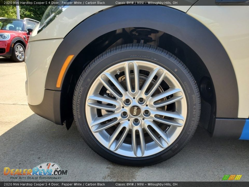 2020 Mini Hardtop Cooper S 4 Door Pepper White / Carbon Black Photo #5