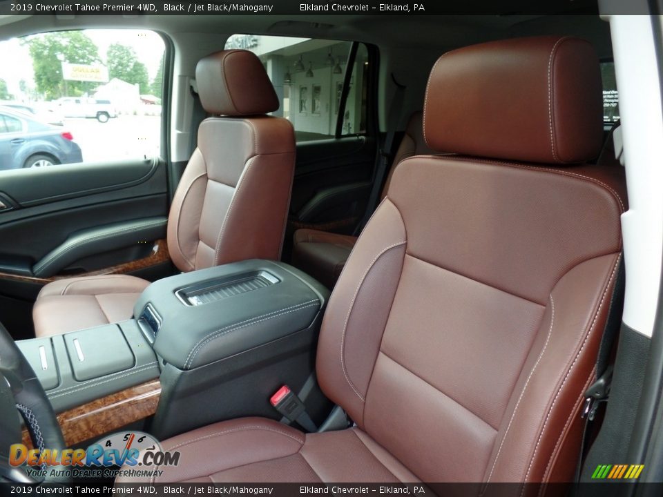 2019 Chevrolet Tahoe Premier 4WD Black / Jet Black/Mahogany Photo #28