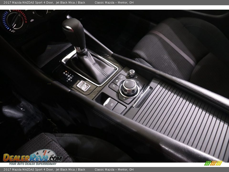 2017 Mazda MAZDA3 Sport 4 Door Jet Black Mica / Black Photo #14