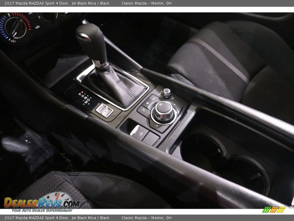 2017 Mazda MAZDA3 Sport 4 Door Jet Black Mica / Black Photo #15