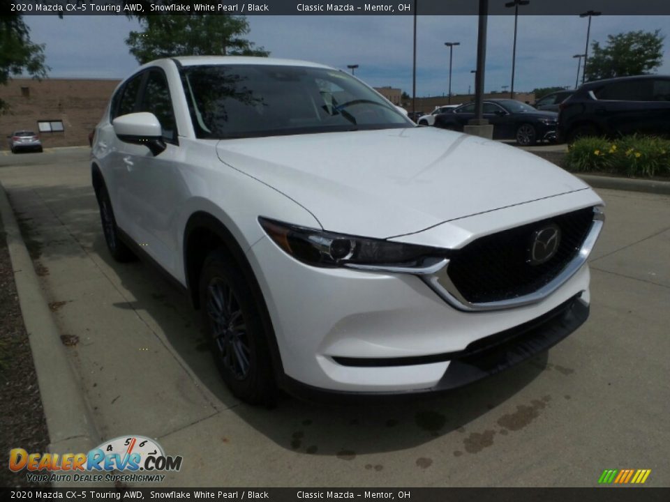 2020 Mazda CX-5 Touring AWD Snowflake White Pearl / Black Photo #1