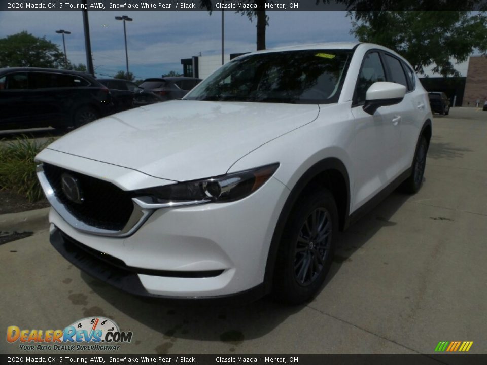 2020 Mazda CX-5 Touring AWD Snowflake White Pearl / Black Photo #3