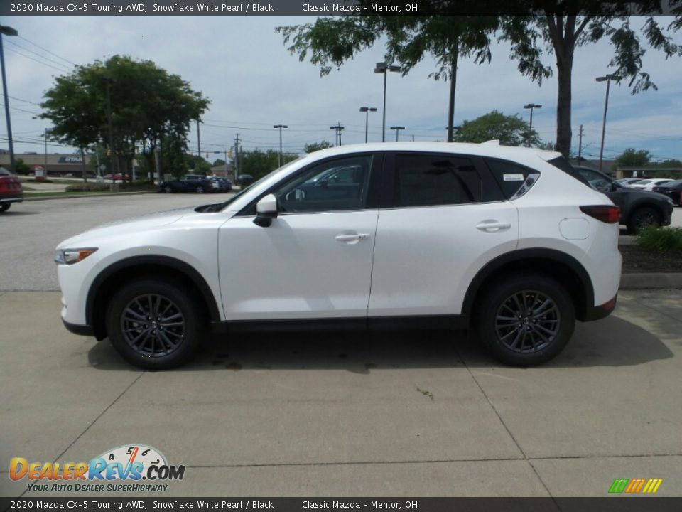 2020 Mazda CX-5 Touring AWD Snowflake White Pearl / Black Photo #4