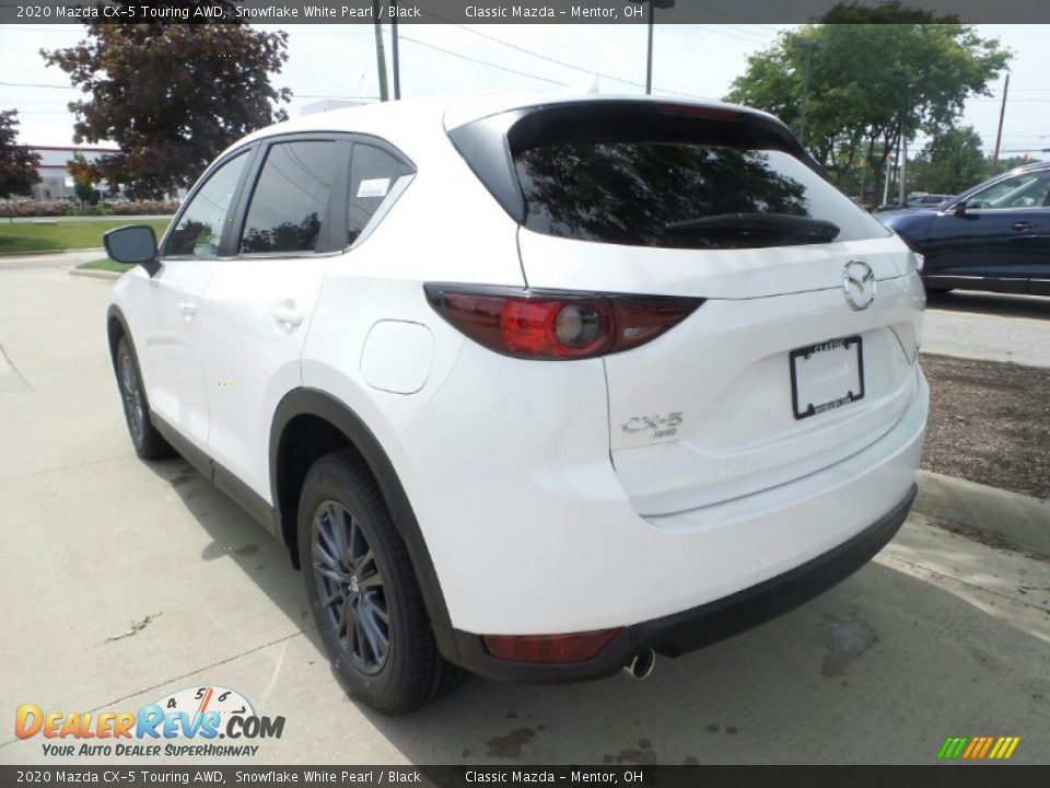 2020 Mazda CX-5 Touring AWD Snowflake White Pearl / Black Photo #5