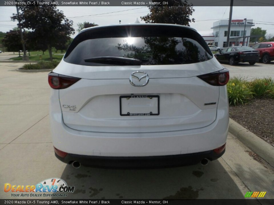 2020 Mazda CX-5 Touring AWD Snowflake White Pearl / Black Photo #6