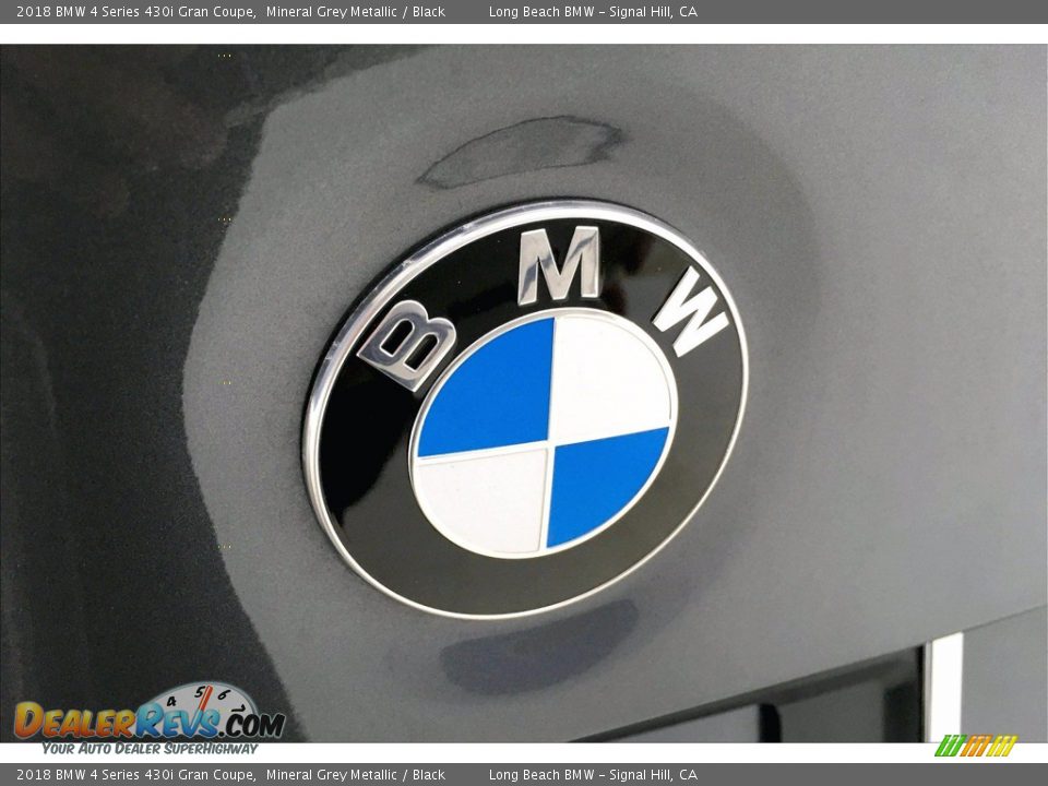 2018 BMW 4 Series 430i Gran Coupe Mineral Grey Metallic / Black Photo #33