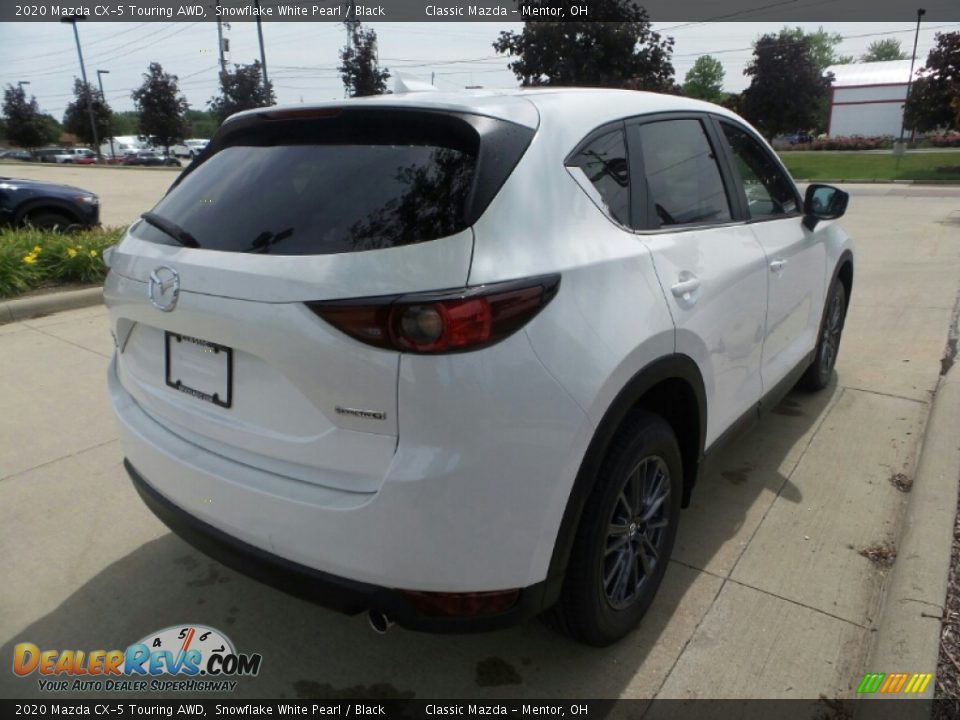 2020 Mazda CX-5 Touring AWD Snowflake White Pearl / Black Photo #7