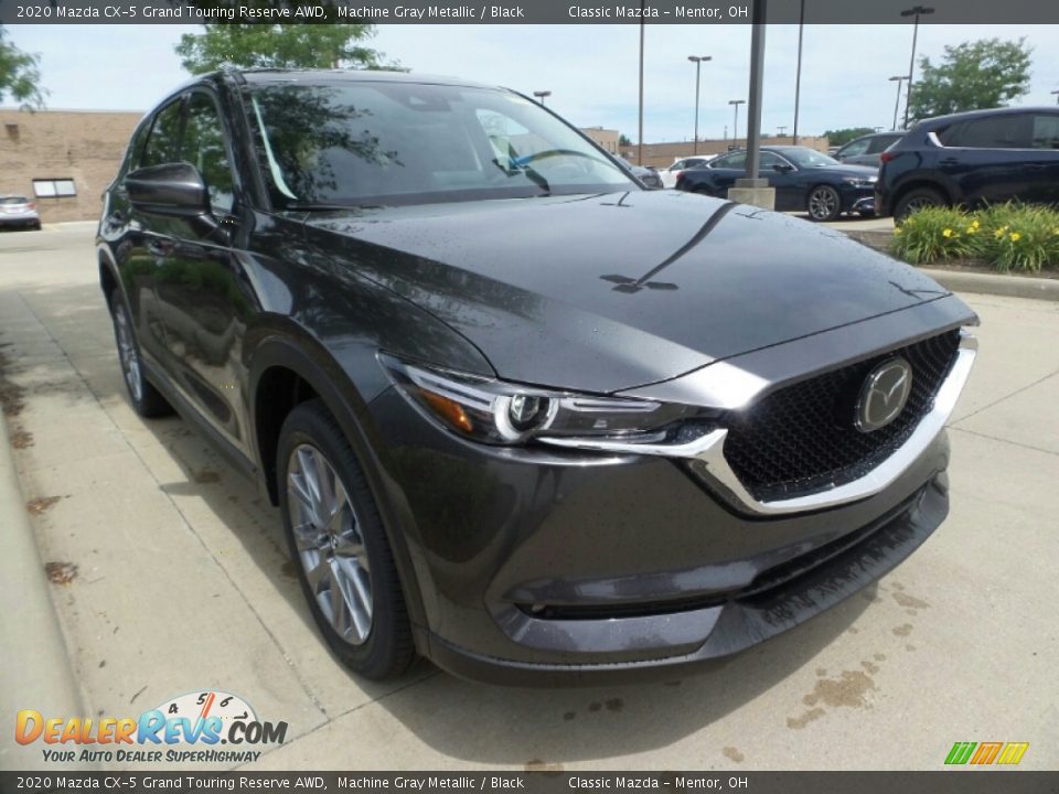 2020 Mazda CX-5 Grand Touring Reserve AWD Machine Gray Metallic / Black Photo #1